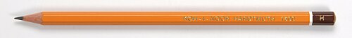 Set of 12 H Pencils, 1500