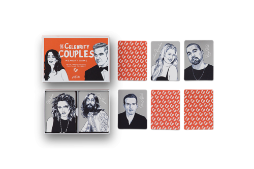Printworks Memory Game - Celebrity Couples