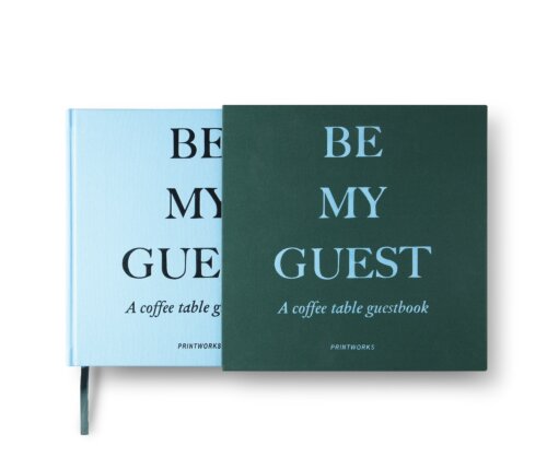 Printworks Guest Book - Green/Blue