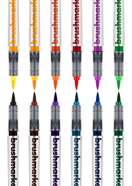 Brushmarker PRO 12 Basic Colours set, MODD