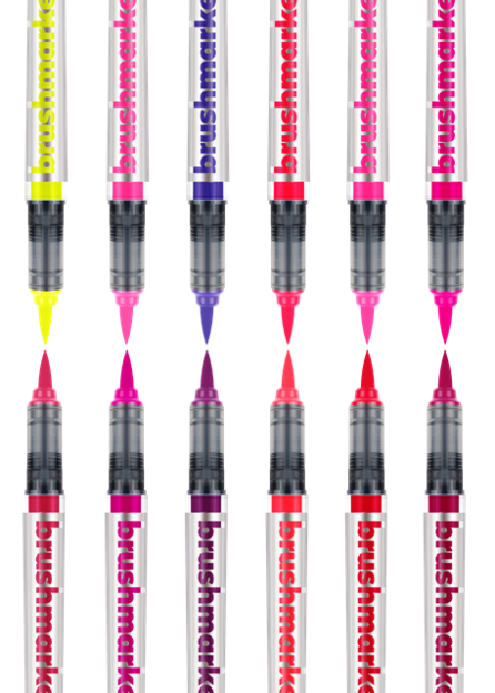 KARIN Brushmarker PRO 12 "Flowers colours" set, mood