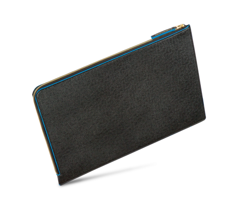 Printworks Laptop case (Black/Blue) - 10-12 inch