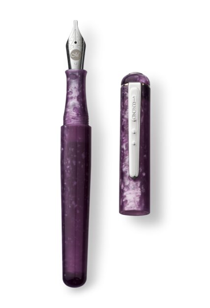 Purple Mist Fountain Pen Italic 1.1 Nib