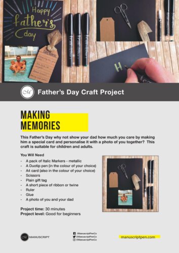 Father's Day Craft Project