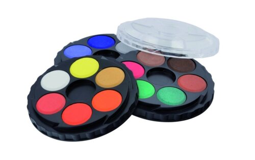 18 Round Watercolour stack, Koh-I-Noor