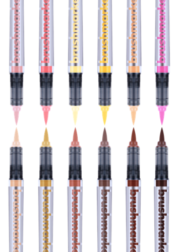 KARIN Brushmarker PRO 12 "Skin colours" set, MOOD
