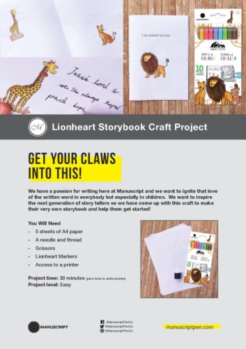 World Calligraphy Day Lionheart Craft Project