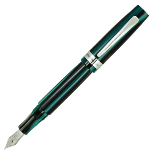 Monteverde USA Giant Sequoia Green Fountain Pen, TILTED